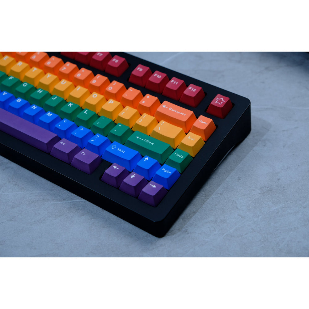 Cherry Profile Custom PBT Keycap Set with Pride Theme