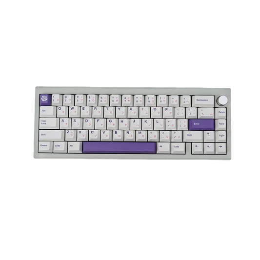 Purple Rose Japanese Keycaps