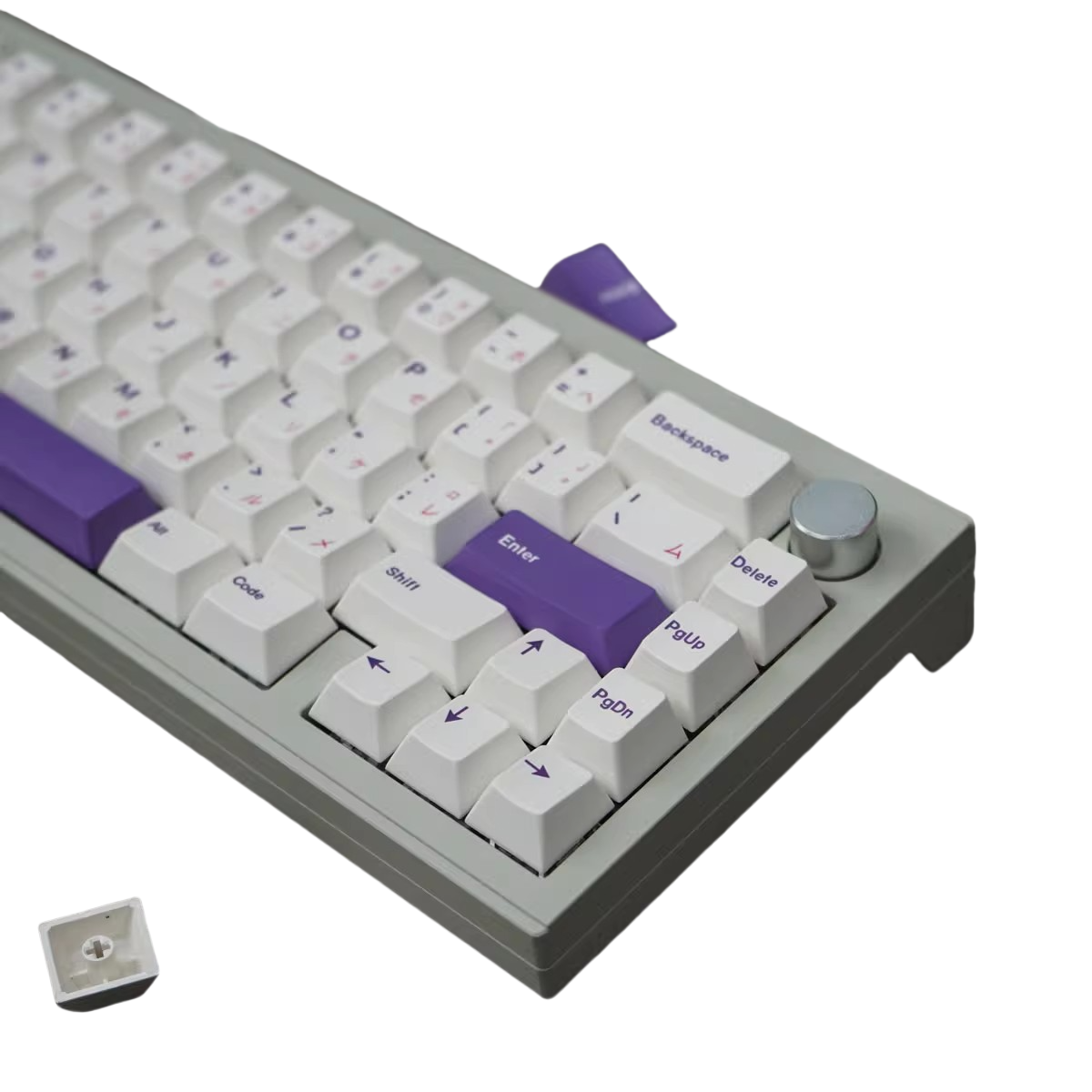 Purple Rose Japanese Keycaps