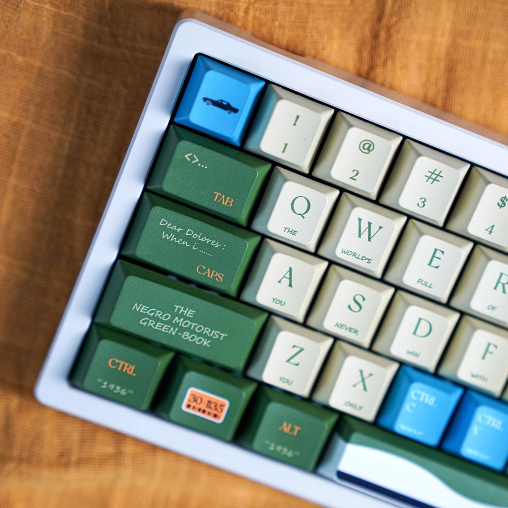 Green Book Keycaps