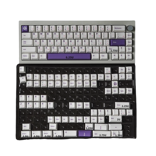 Purple Rose Japanese Keycaps