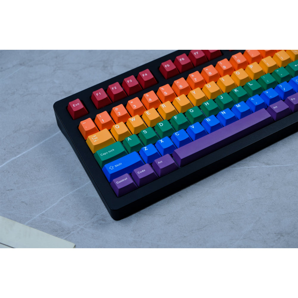 Cherry Profile Custom PBT Keycap Set with Pride Theme