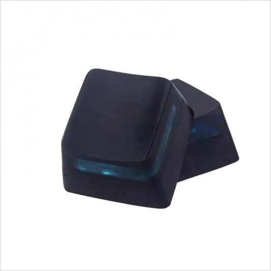 Resin Ebony Wood Interlayer Transparent Keycap