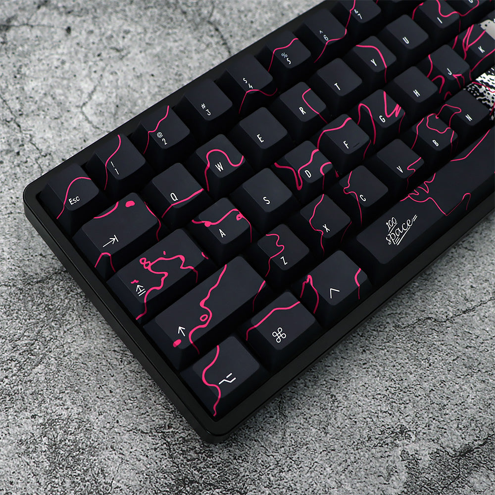 Jinx keycap PBT Graffiti Custom Keycaps