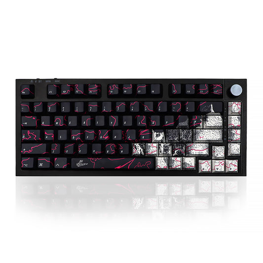 Graffiti Theme Keycaps  Five-sided Dye-sublimation 92keys