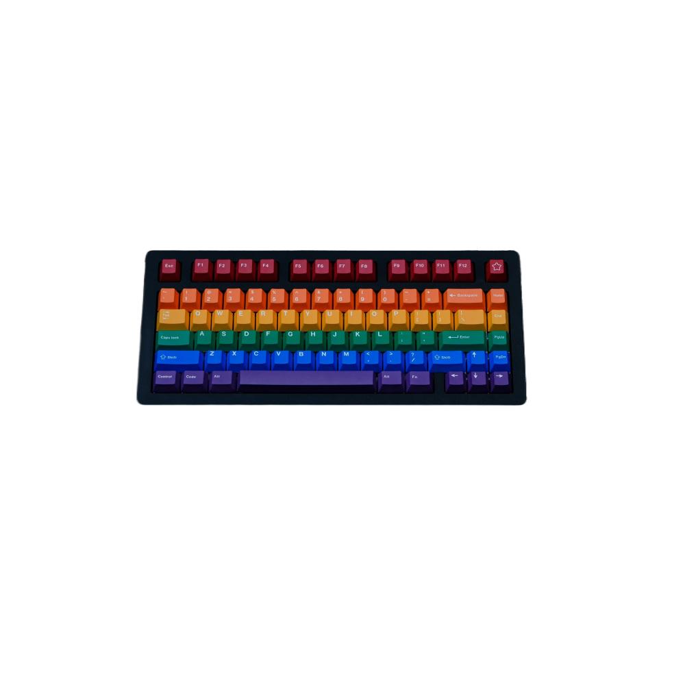 Cherry Profile Custom PBT Keycap Set with Pride Theme