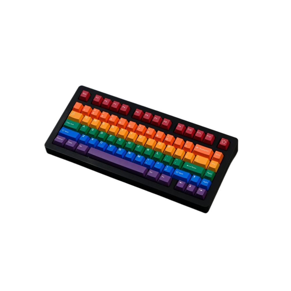 Cherry Profile Custom PBT Keycap Set with Pride Theme