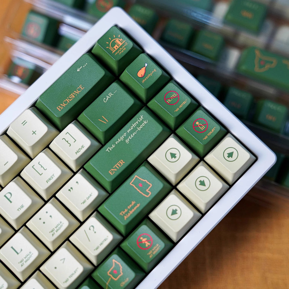 Green Book Keycaps